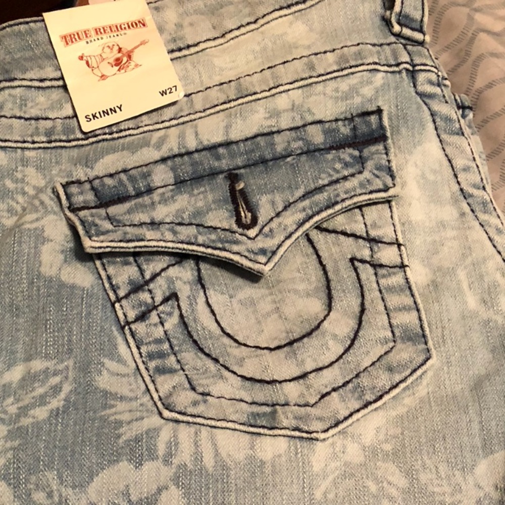 True Religion jeans n vest